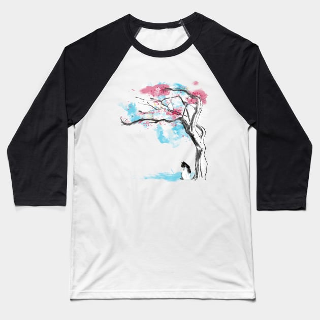 sakura delicious Baseball T-Shirt by kharmazero